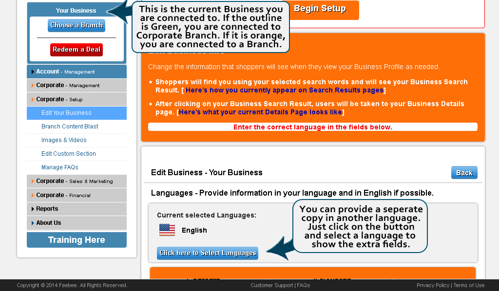 Edit Business Part 1
