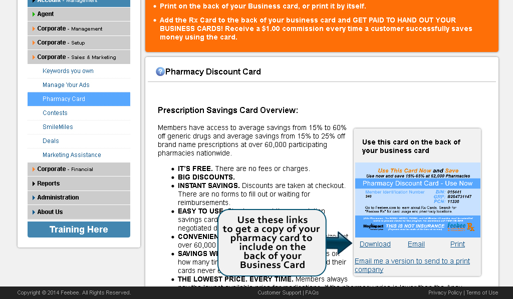 Pharmacy Card